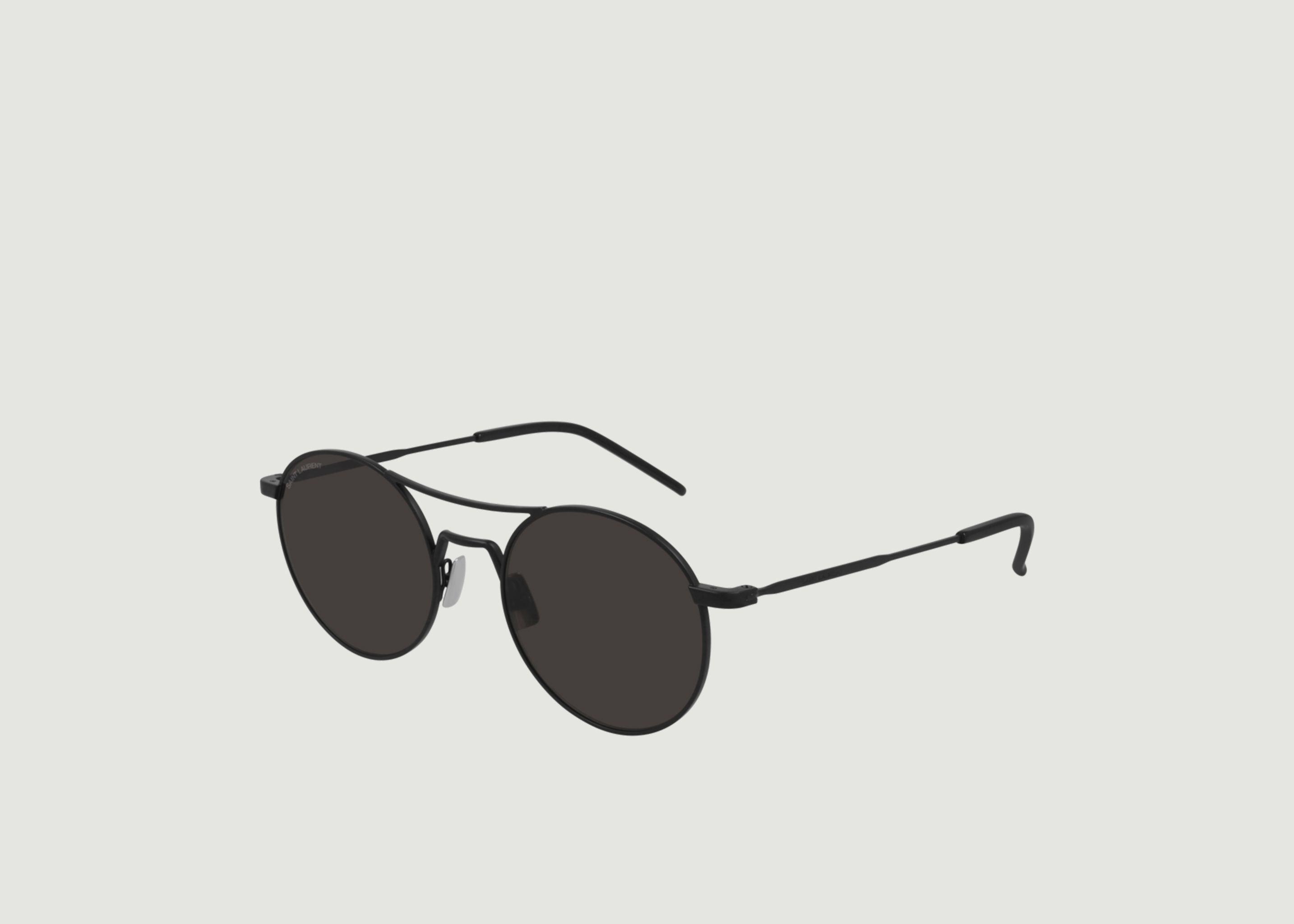 Aviator-Sonnenbrille mit rundem Rahmen - Saint Laurent