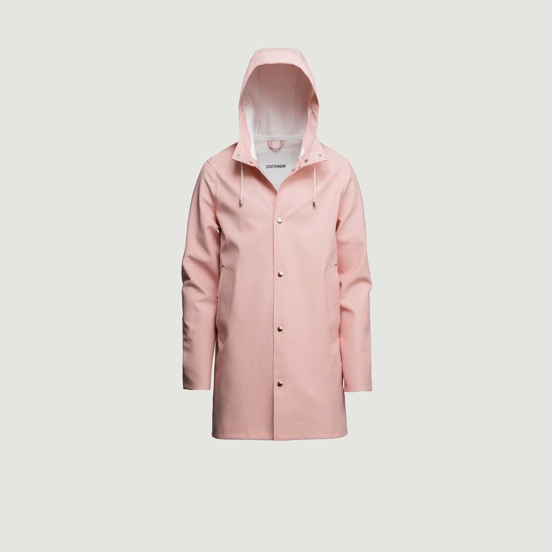 light pink rain coat