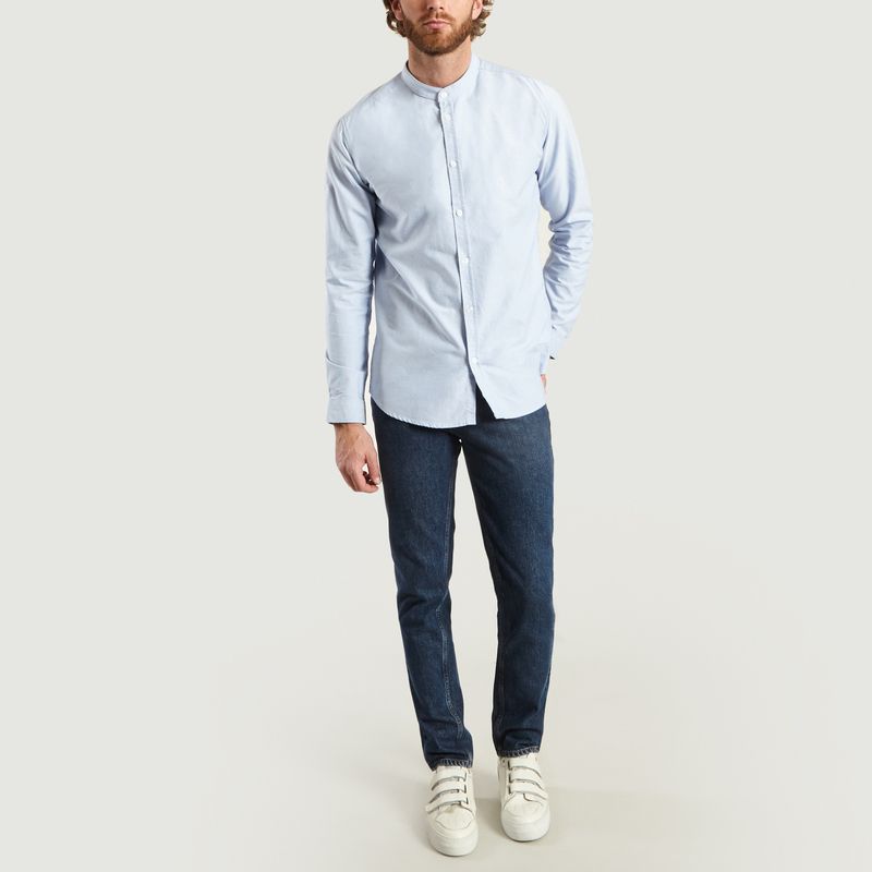 Mandarin Oxford Noos Shirt - SUIT