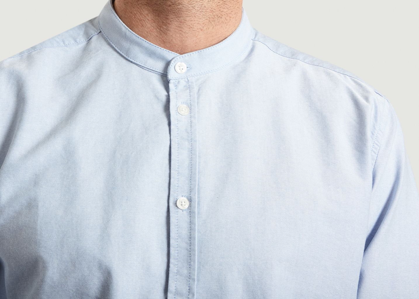 Mandarin Oxford Noos Shirt - SUIT