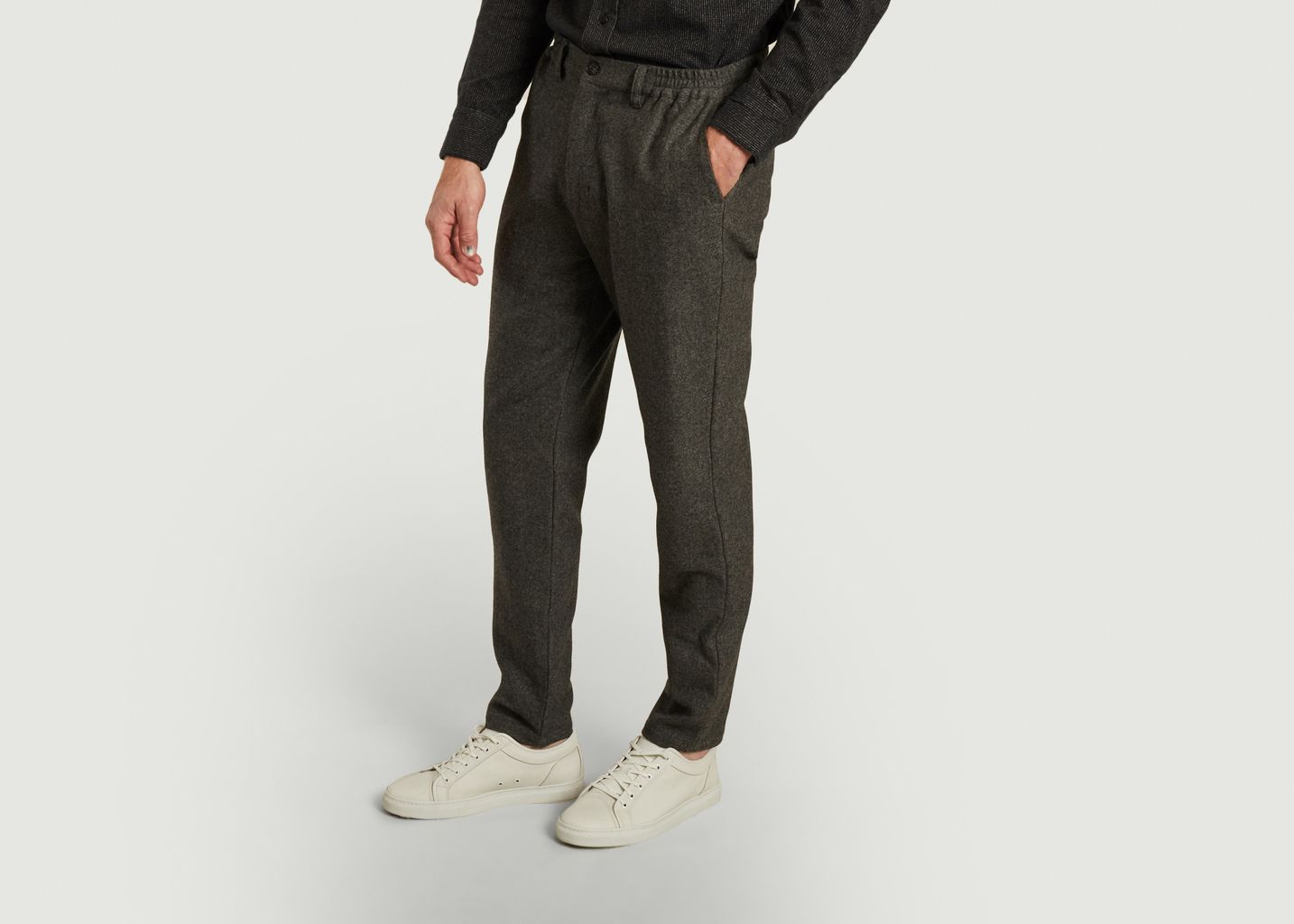 Pantalon droit en lainage Gilbert - SUIT