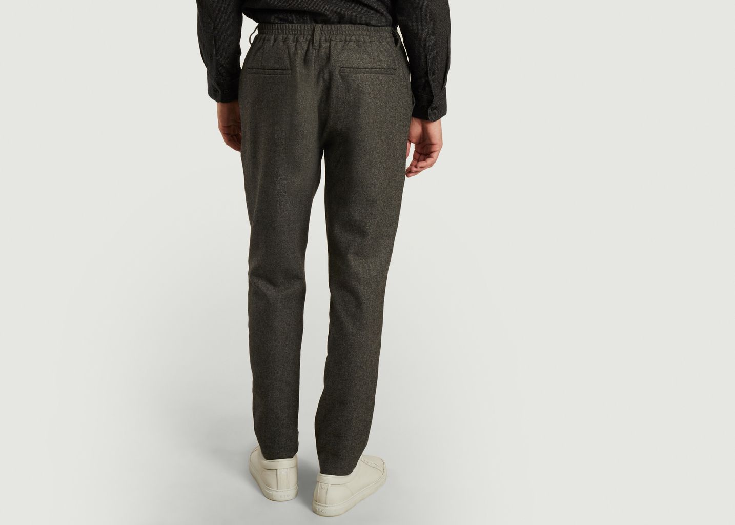 Pantalon droit en lainage Gilbert - SUIT