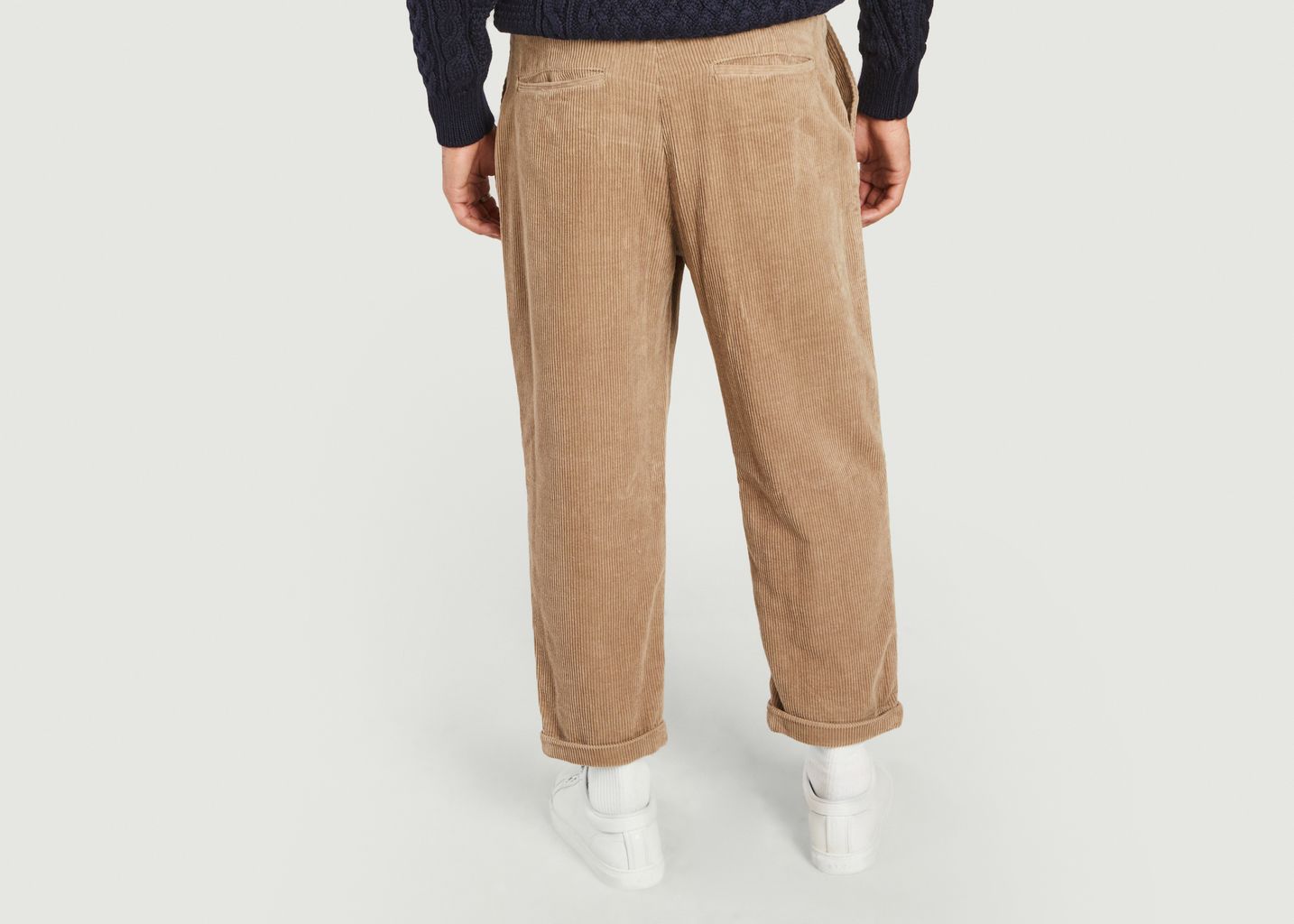 Pantalon loose en velours côtelé Toby - SUIT