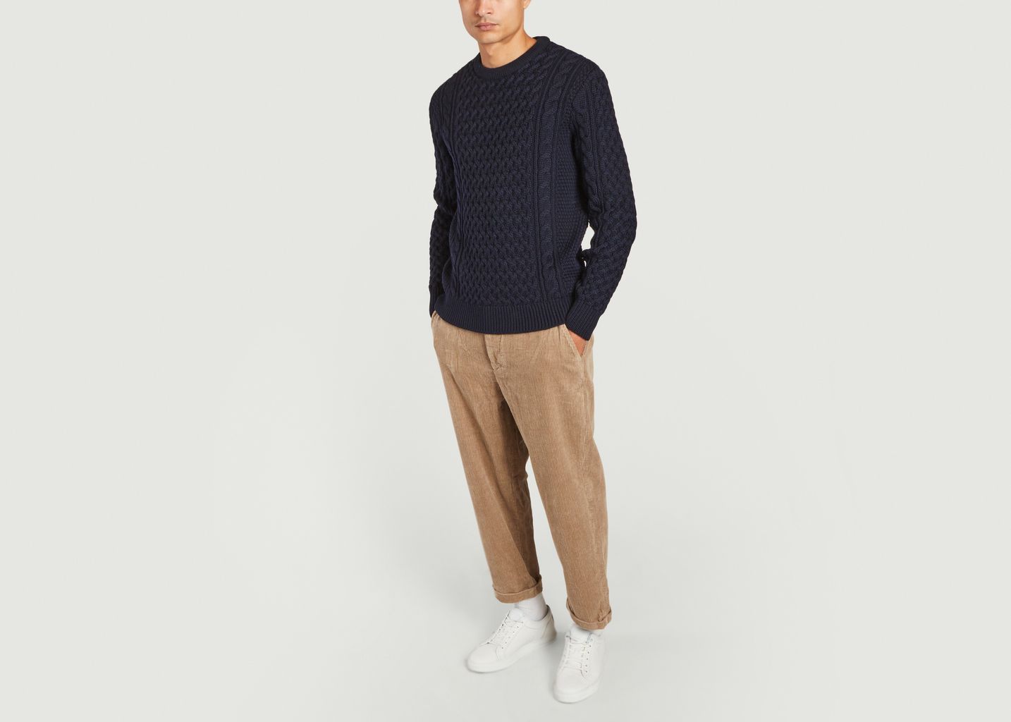 Pantalon loose en velours côtelé Toby - SUIT