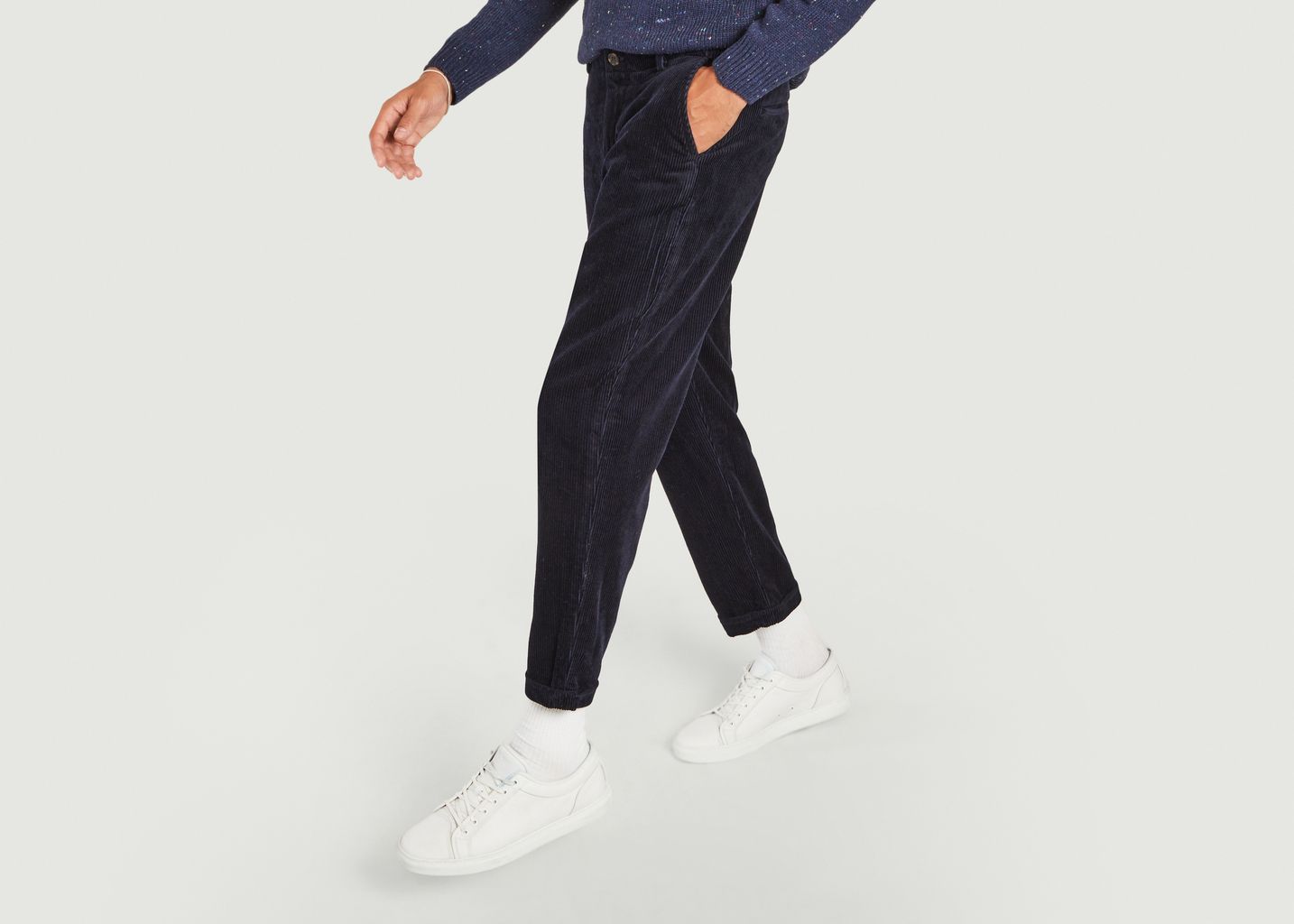 Pantalon loose en velours côtelé Toby - SUIT