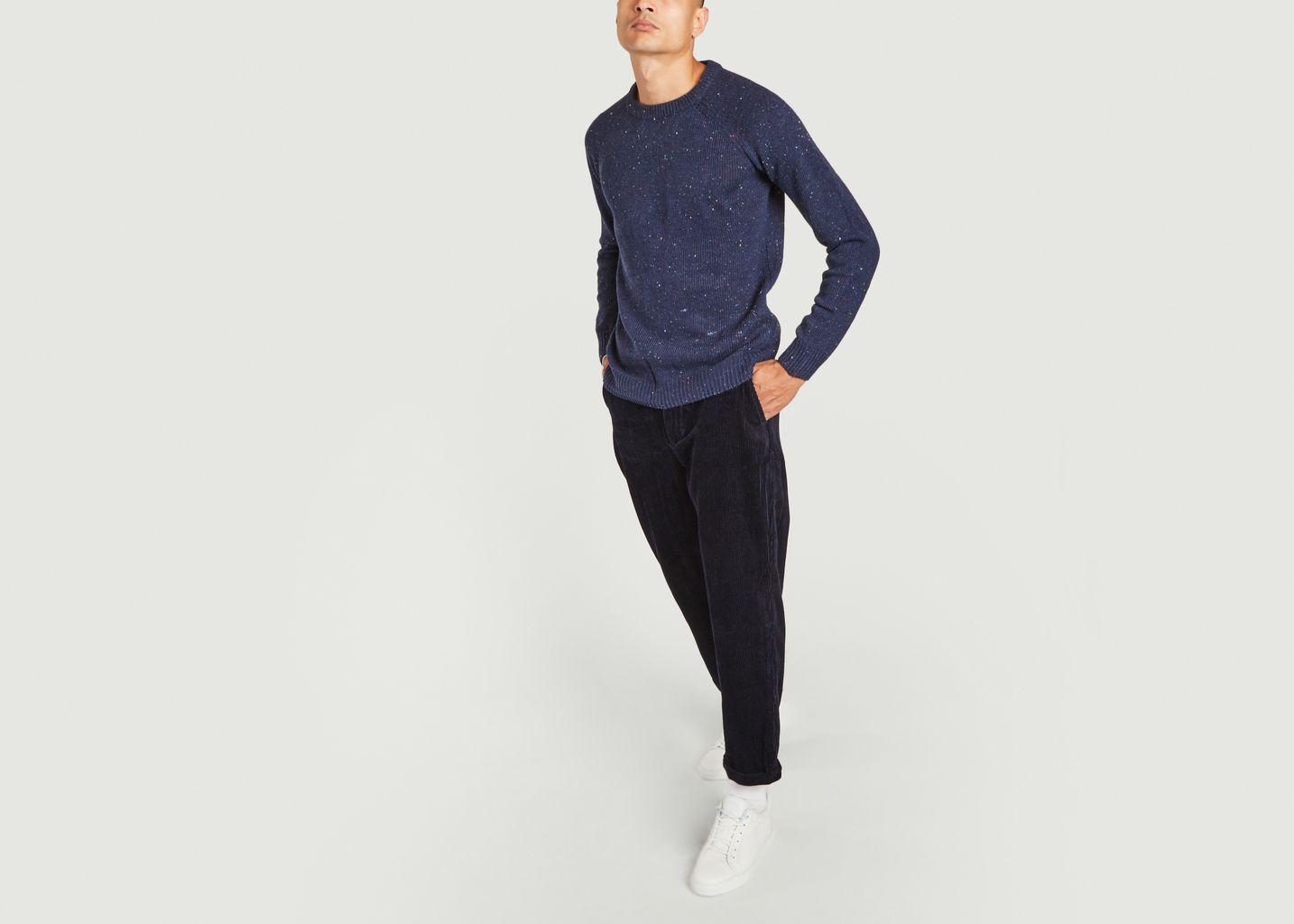 Pantalon loose en velours côtelé Toby - SUIT