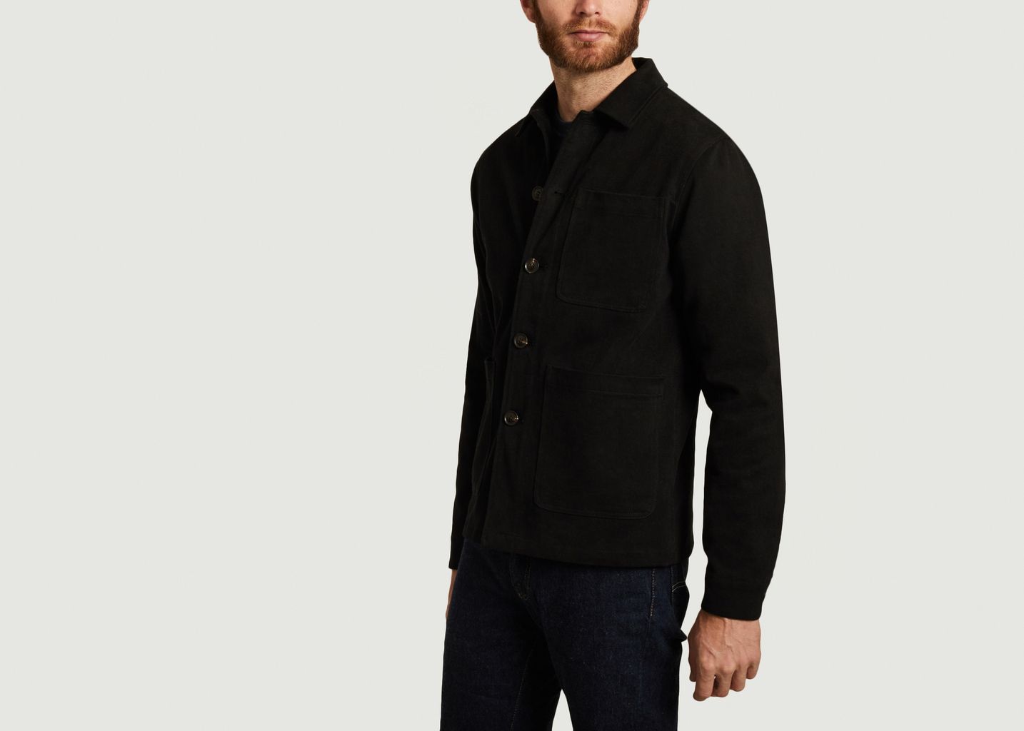 Blouson boutonné en coton Four - SUIT