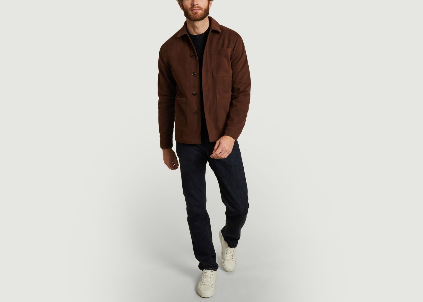 Blouson boutonné en coton Four - SUIT