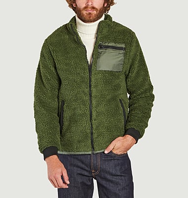 Sofus high collar fleece jacket