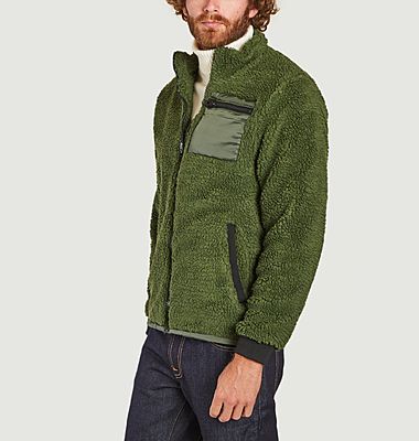 Sofus high collar fleece jacket