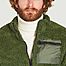 matière Sofus high collar fleece jacket - SUIT