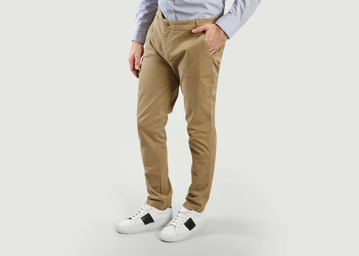 Chino Slim Gaston en Coton Biologique Mélangé - SUIT