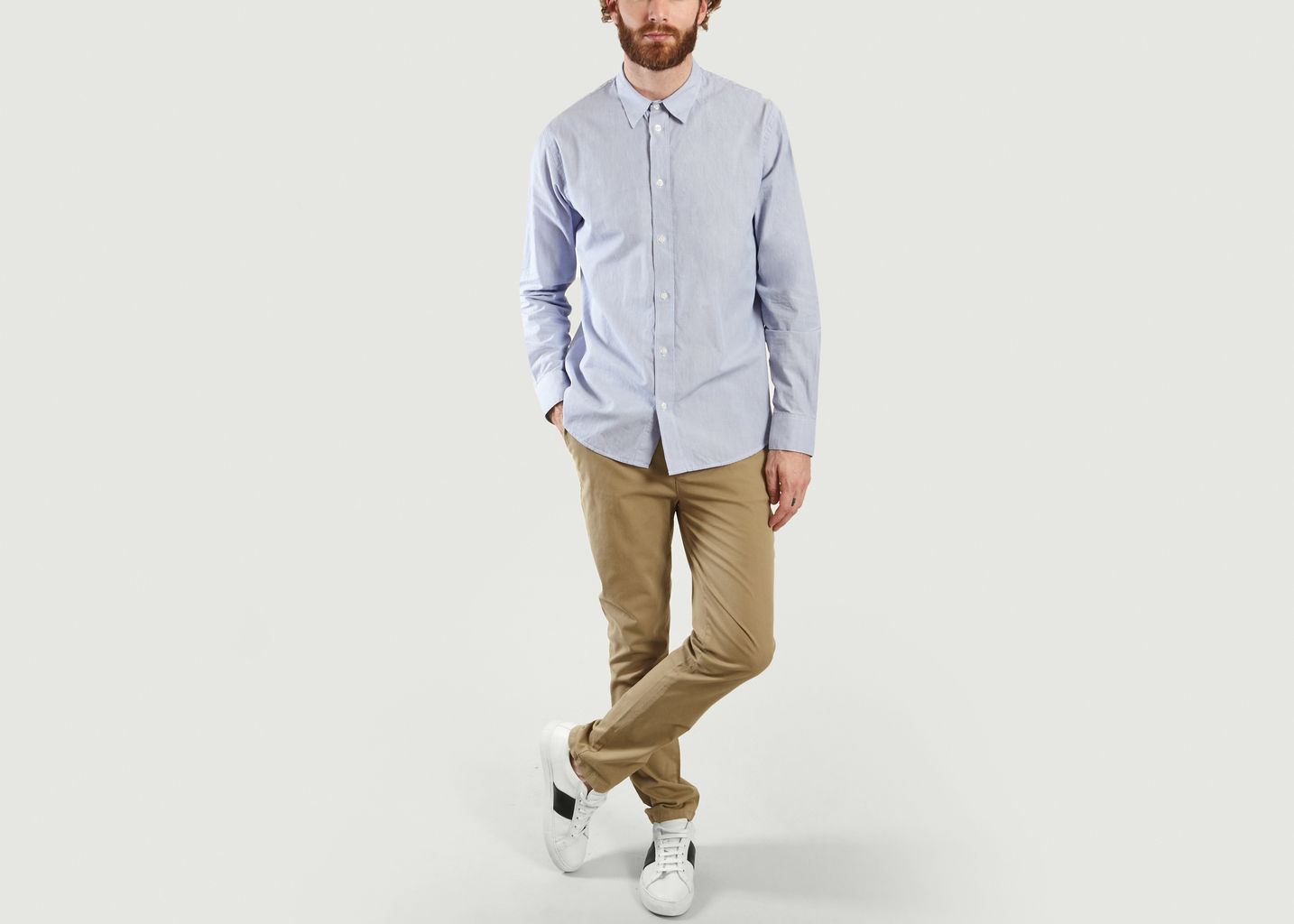 Chino Slim Gaston en Coton Biologique Mélangé - SUIT
