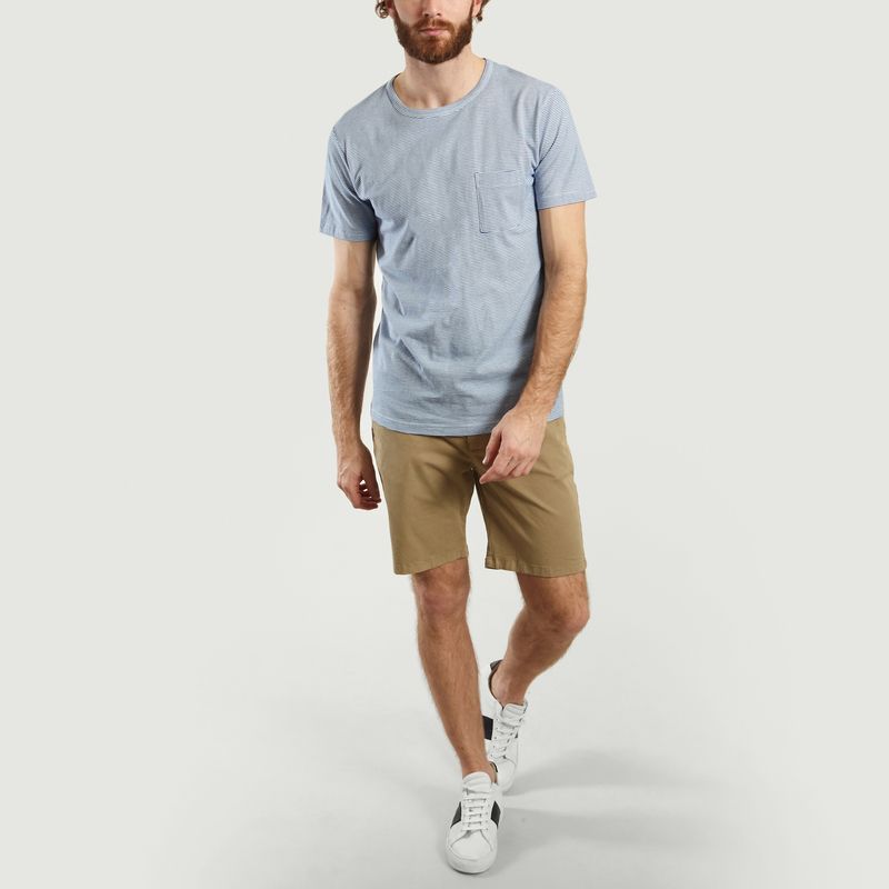 T-Shirt Rayé En Coton Baldrian - SUIT