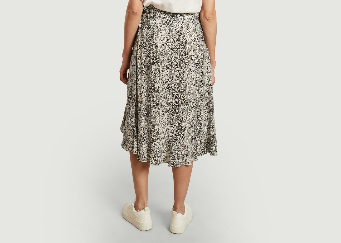 Jupe midi motif zébré Feria - Suncoo
