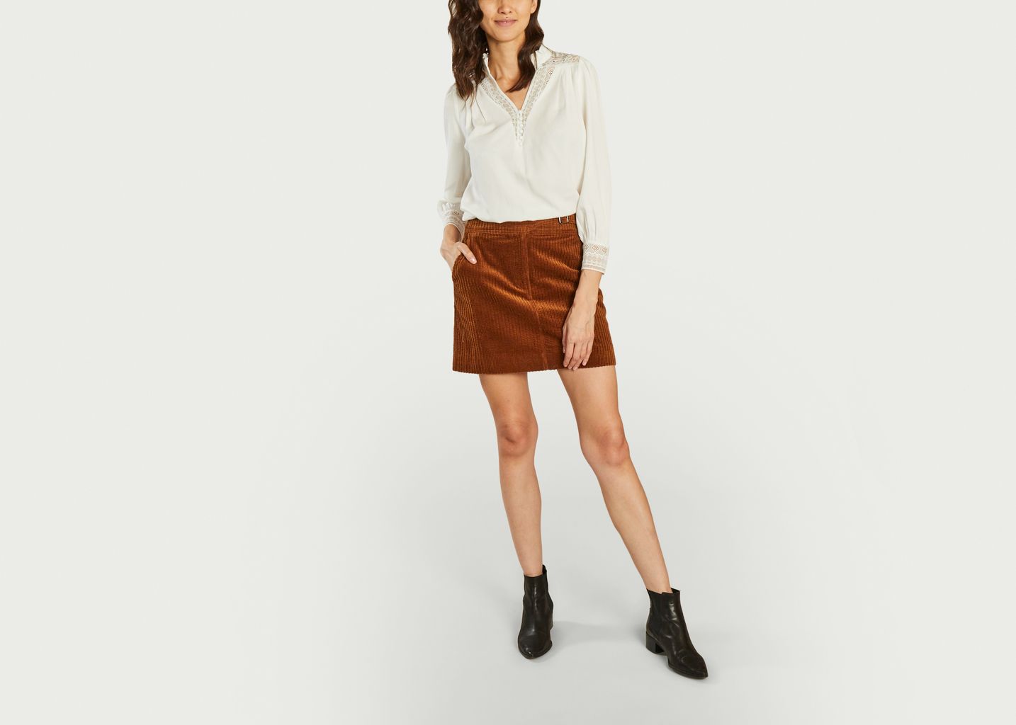 Blouse en cellulose Lielle - Suncoo