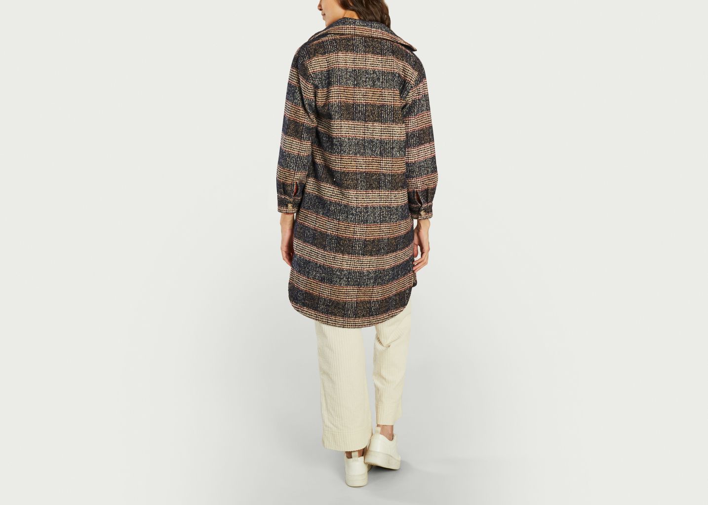 Manteau rayé Eleonor - Suncoo
