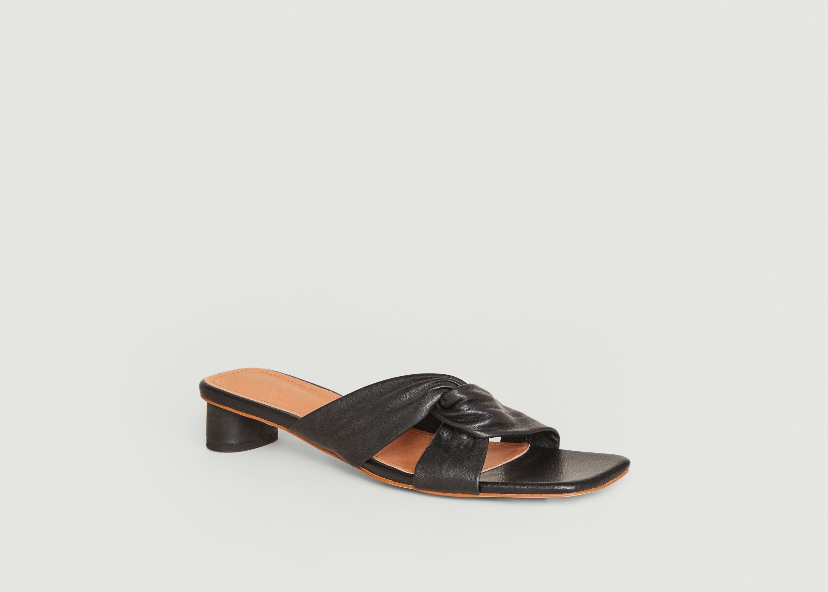 Huma leather sandals - Suncoo