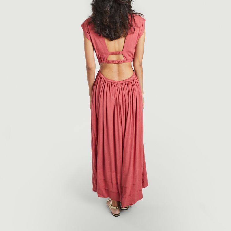 Kleid, lang, mit offenem Rücken Comba - Suncoo
