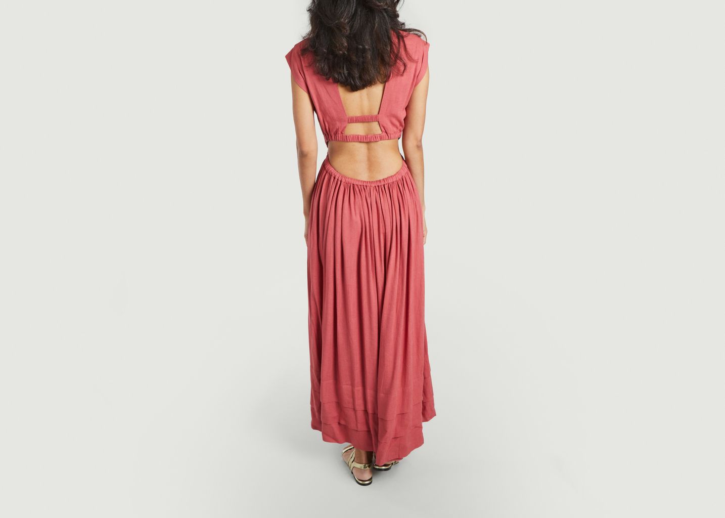 Kleid, lang, mit offenem Rücken Comba - Suncoo
