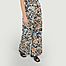 Jahel wide-leg fancy print pants - Suncoo