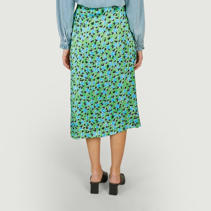 Fabiola floral print midi skirt - Suncoo