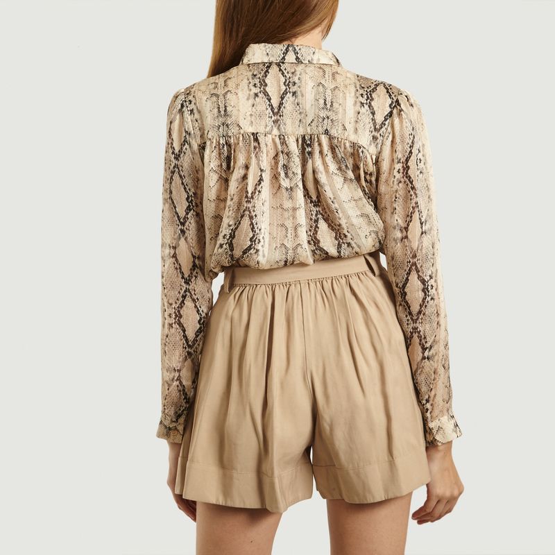 Chemise imprimé serpent Lucrèce - Suncoo