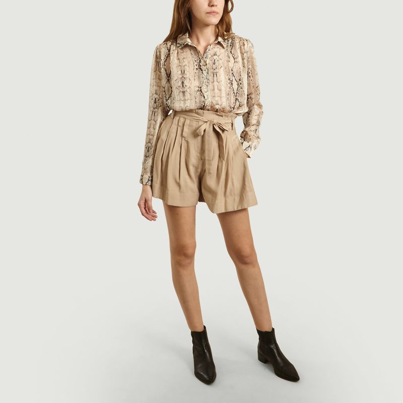 Chemise imprimé serpent Lucrèce - Suncoo