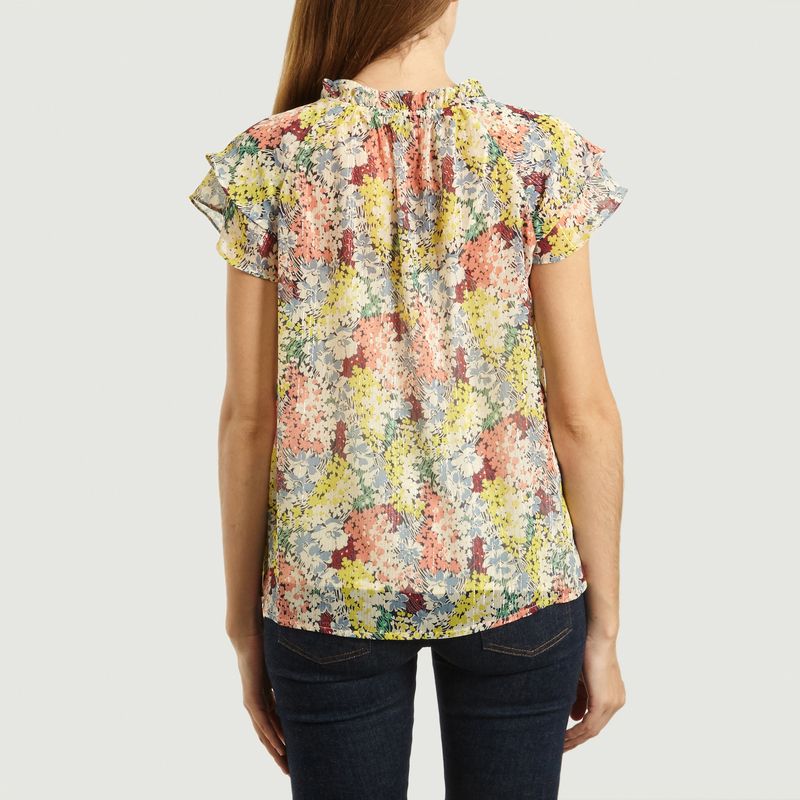 Blouse motif fleuri Luca - Suncoo
