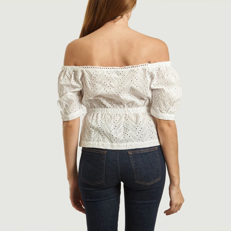 Top avec broderie anglaise Lomy - Suncoo