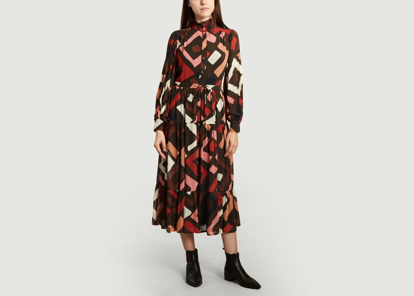 Robe Chelby imprimée - Suncoo