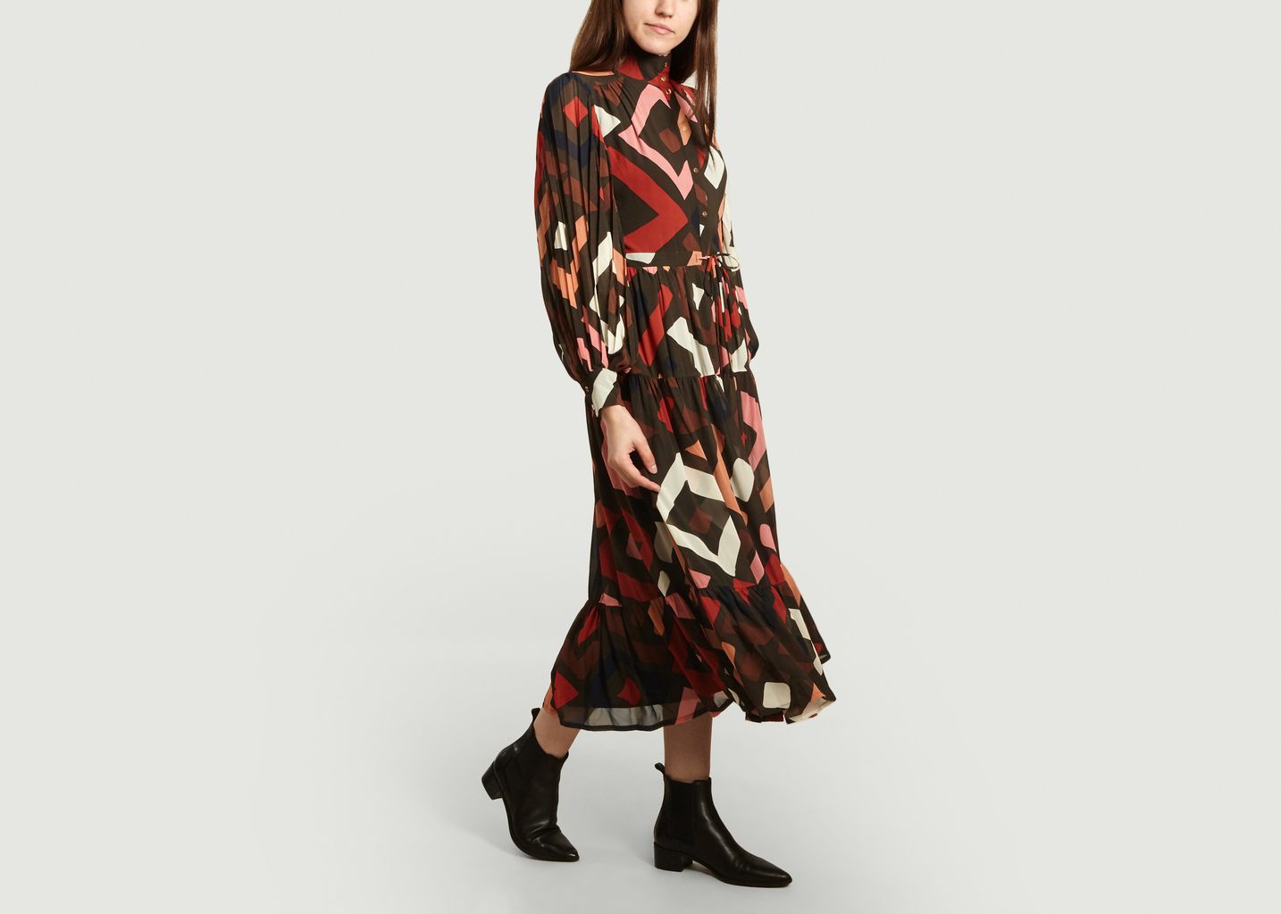 Robe Chelby imprimée - Suncoo