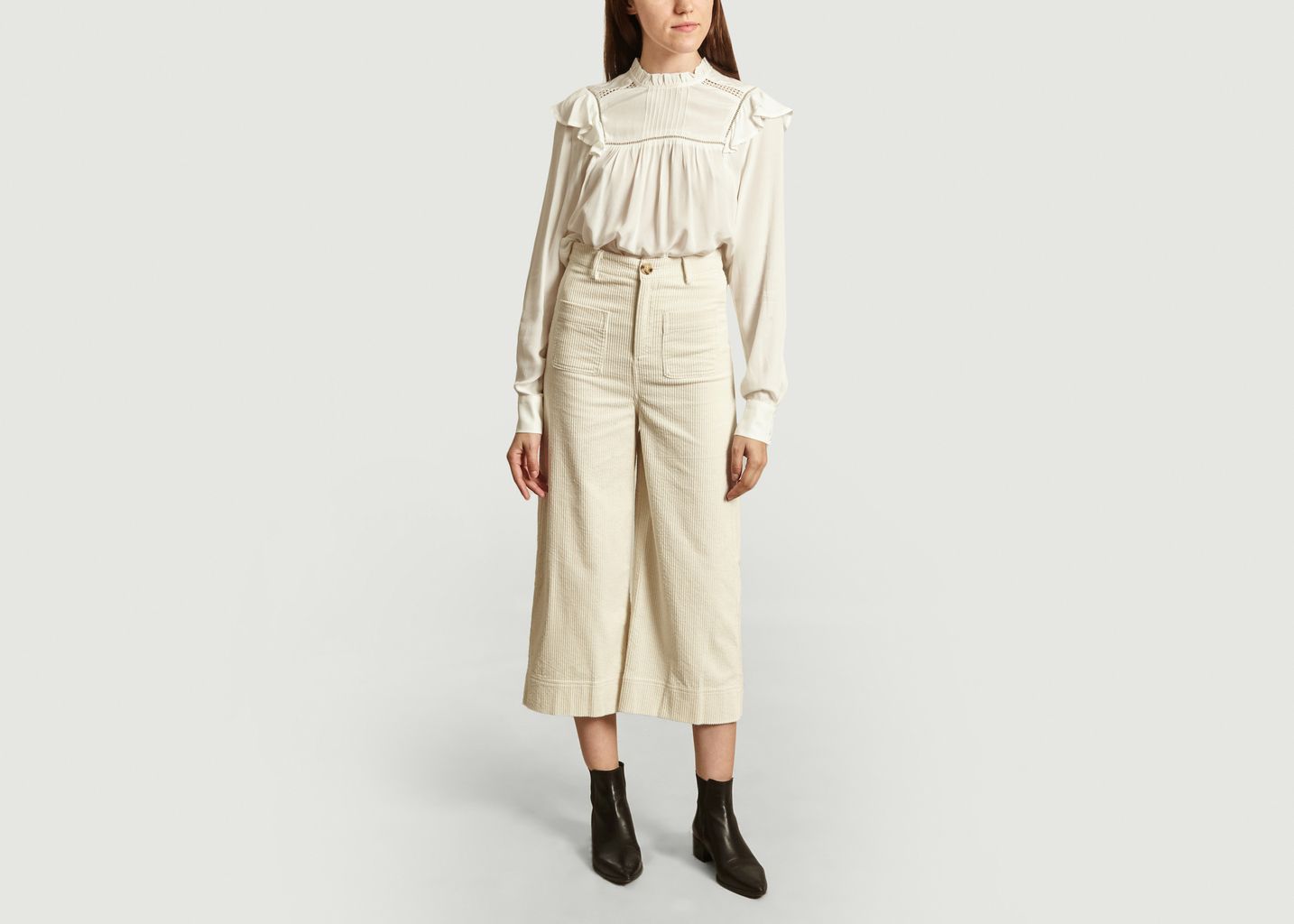 Pantalon Jude en velours côtelé - Suncoo
