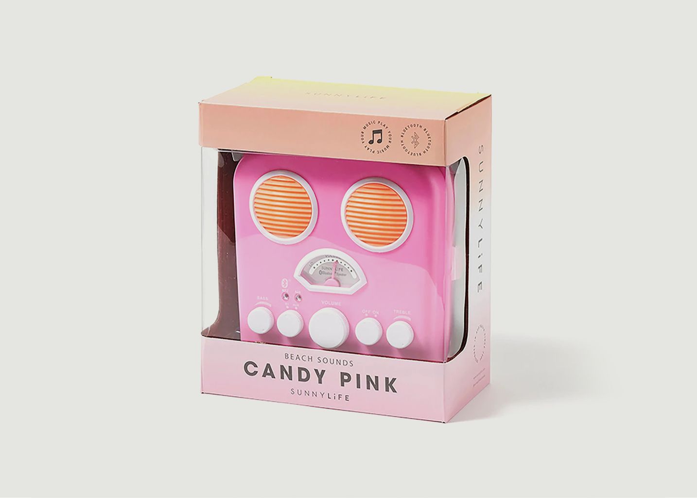 Candy Pink fancy beach speaker - Sunny Life