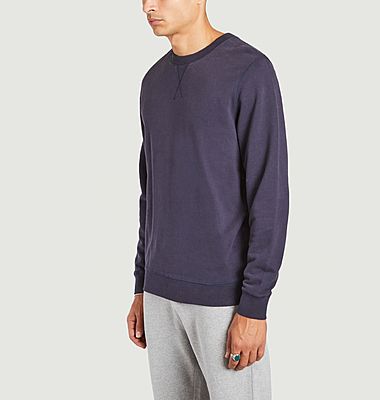 Sweatshirt en coton coupe droite