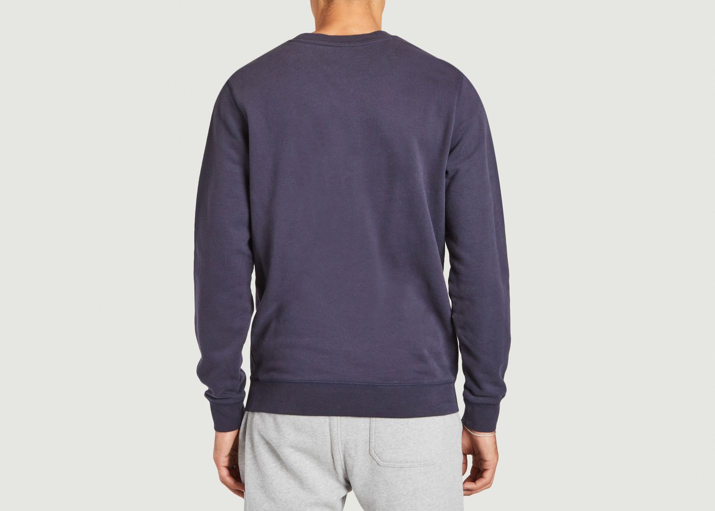 Sweatshirt en coton coupe droite - Sunspel