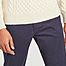 matière Merino wool cable knit sweater - Sunspel