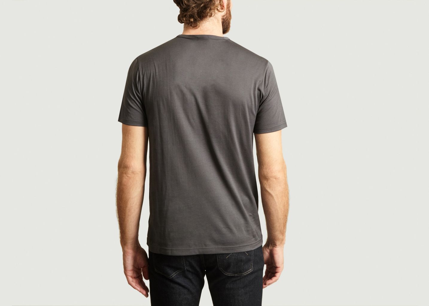 Einfarbiges T-Shirt Aus Pima-Baumwolle - Sunspel