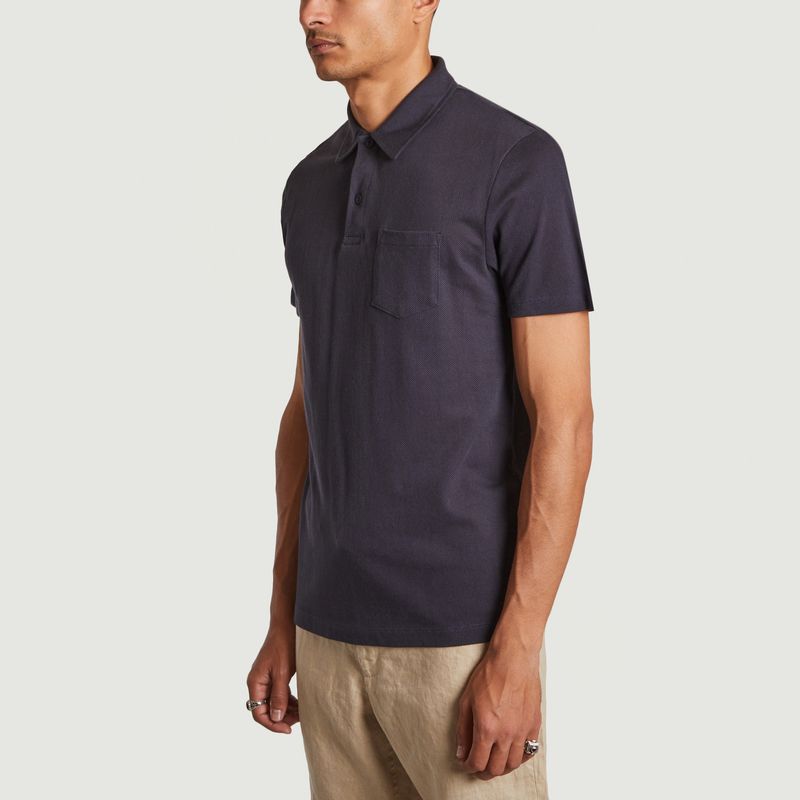 Riviera cotton polo shirt - Sunspel