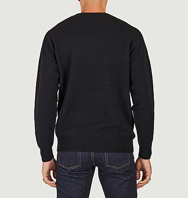 Plain lambswool sweater