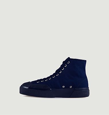 Moleskin 2433-W canvas high-top sneakers