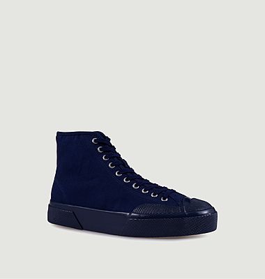 Moleskin 2433-W canvas high-top sneakers