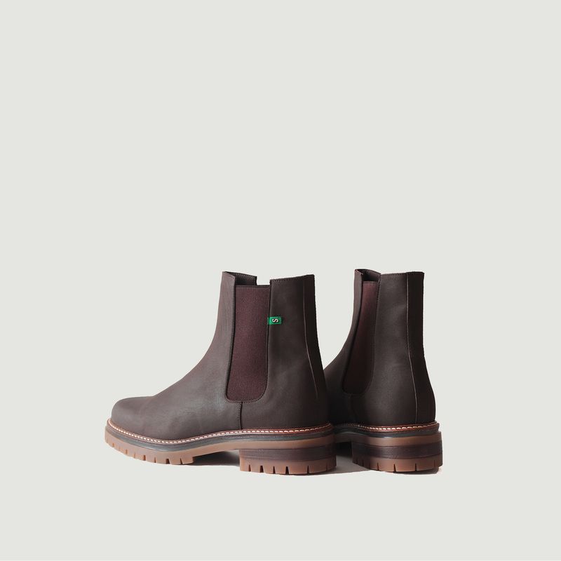 Chelsea boots en cuir vegan Jerry - Supergreen