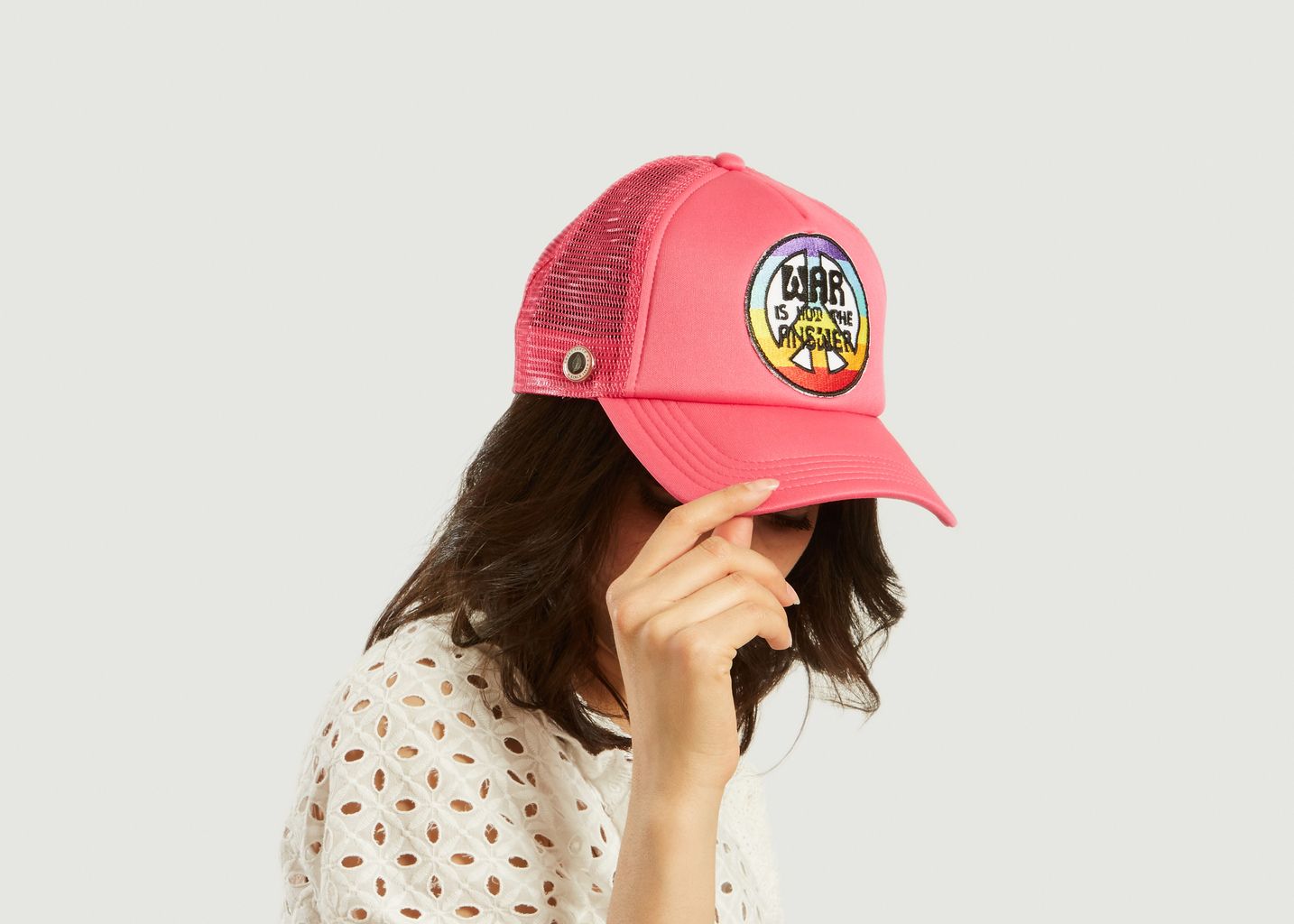 Casquette Avec Ecusson Peace Rose Sweet Pants | L’Exception