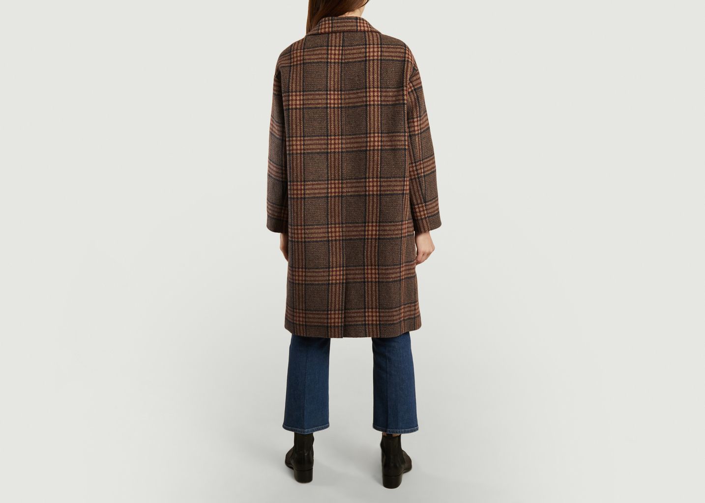 Manteau long à carreaux Eskimo - Swildens