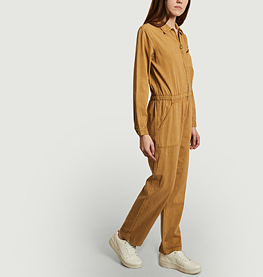 Etna long sleeves cotton jumpsuit