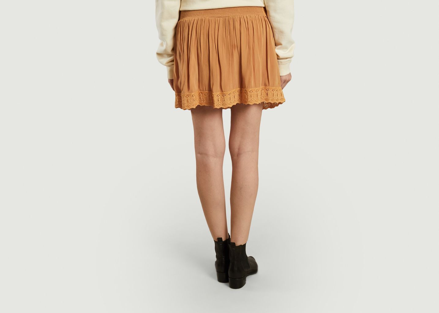 Elo mini-skirt with embroideries - Swildens