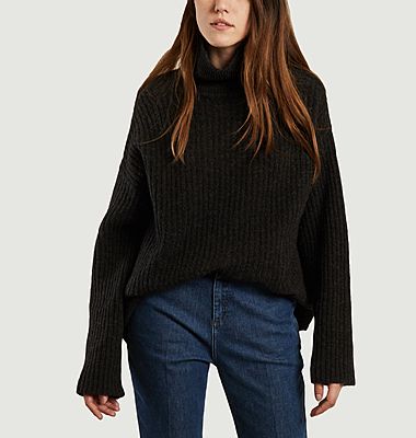 Etincel oversized turtleneck sweater