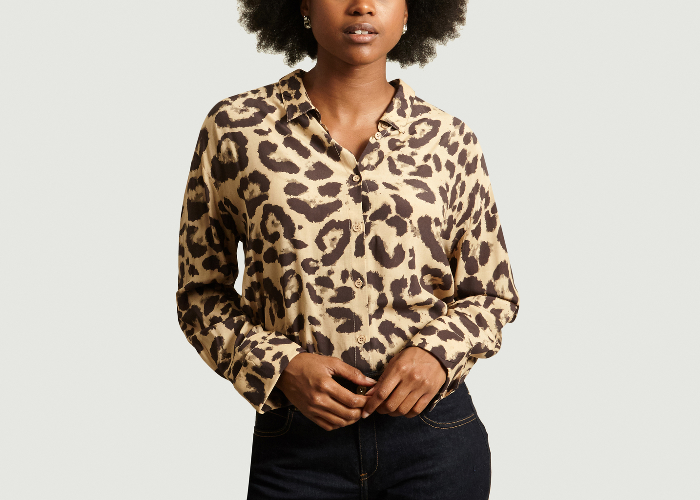 chemise leopard