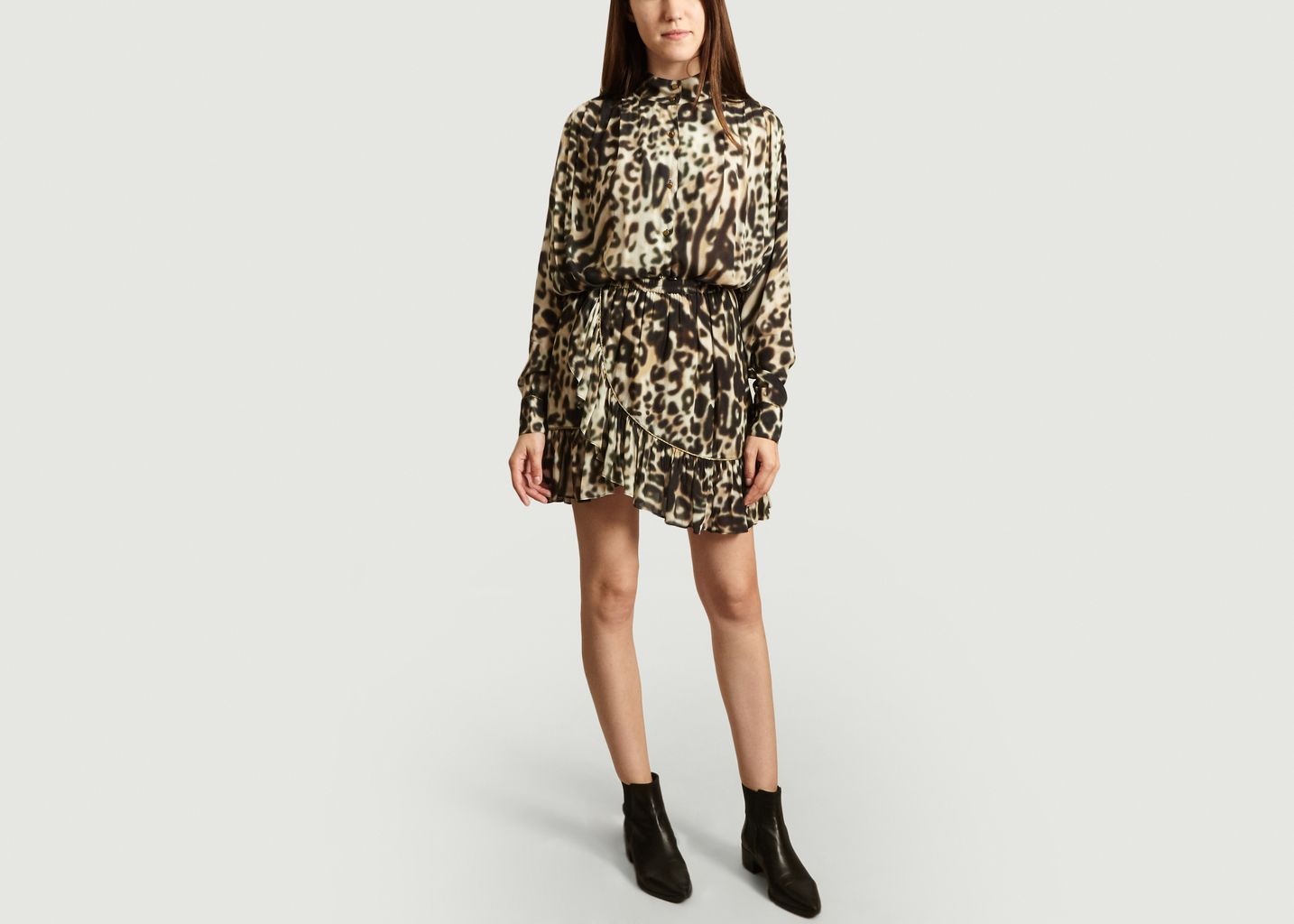 Caetano leopard print shirt - Swildens